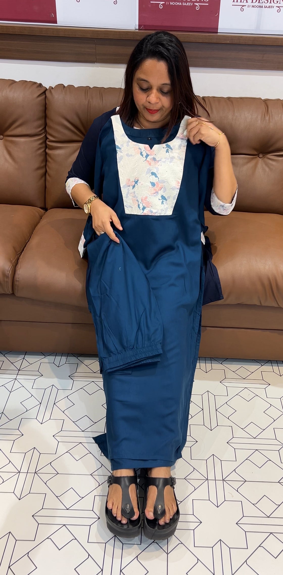 BUDGET BUY COTTON RAYON TOP AND VBOTTOM - IHA 9760