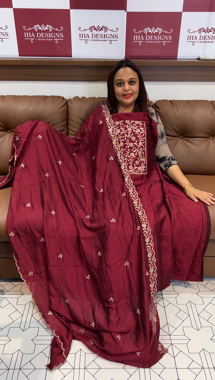 BUDGET BUY UNSTITCHED SALWAR SUITS - IHA 8168