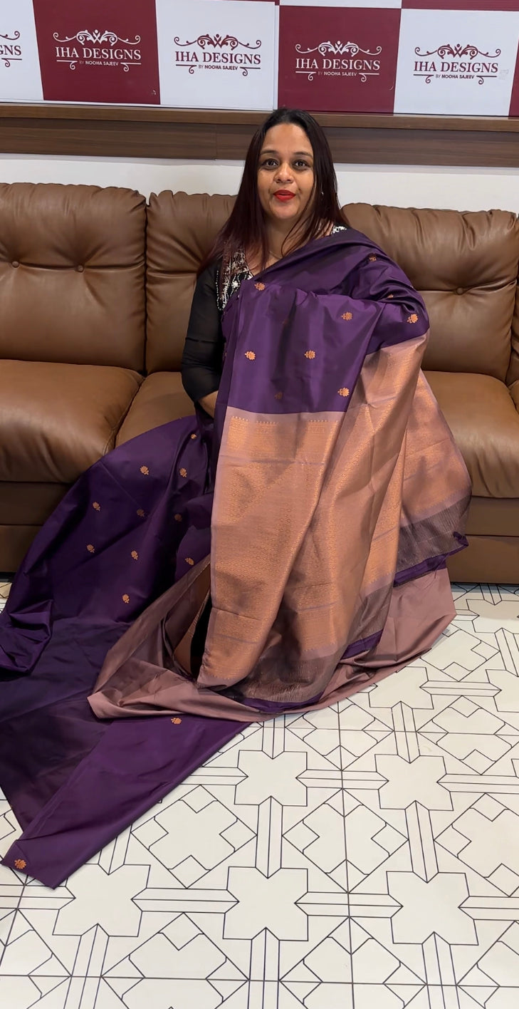 BUDGET BUY SEMI SILK SAREES - IHA 8439