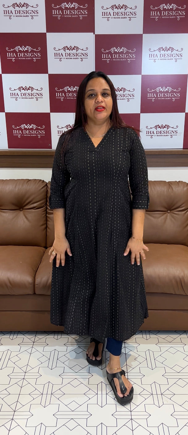 IHA'S IN-HOUSE HANDLOOM COTTON KURTIS - IHA 8379