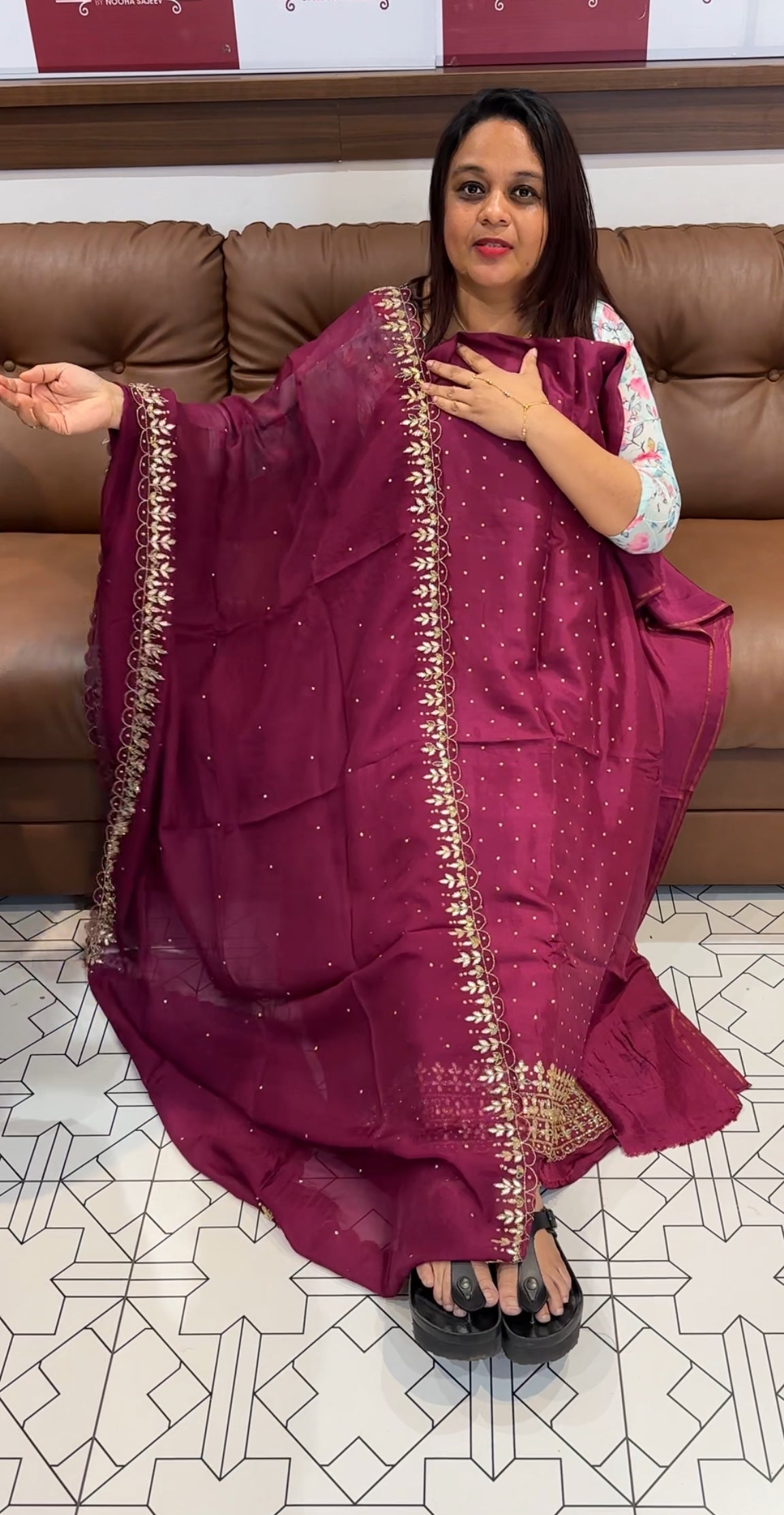UPPADA SILK UNSTITCHED SALWAR SUITS - IHA 9842