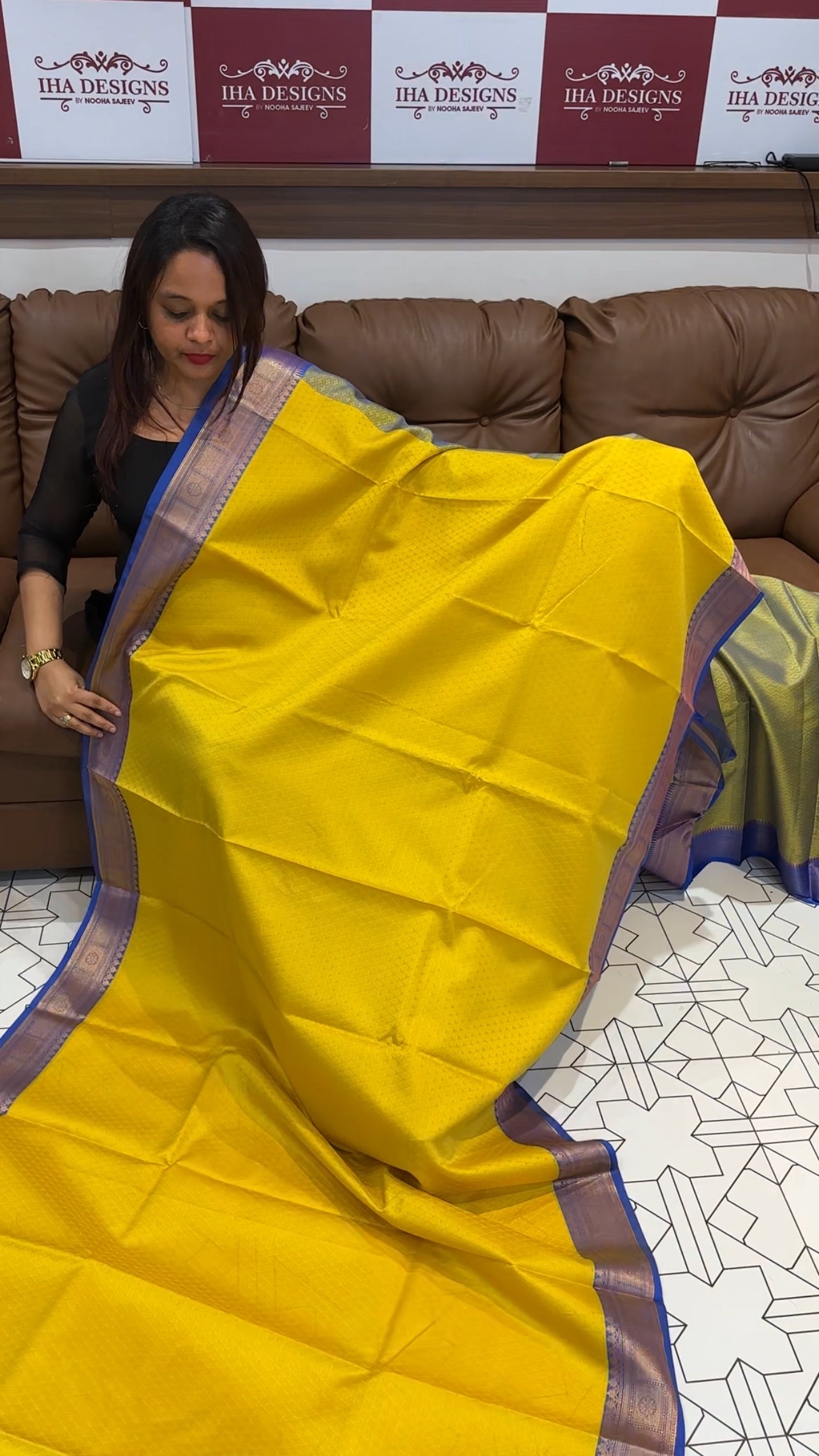 BUDGET BUY SEMI SILK SAREE - IHA 9568