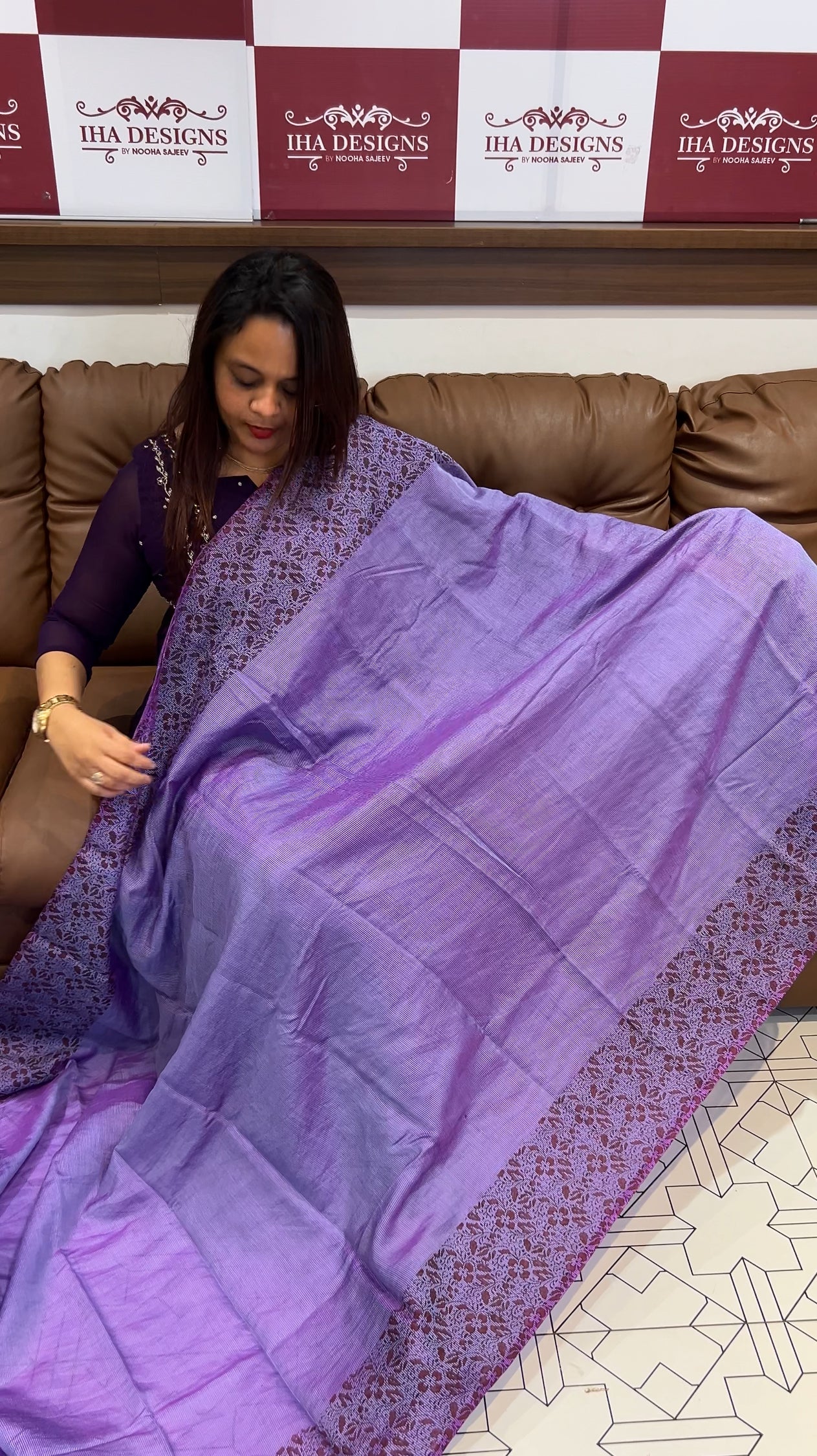 BUDGET BUY NET KOTA SAREES - IHA 9793