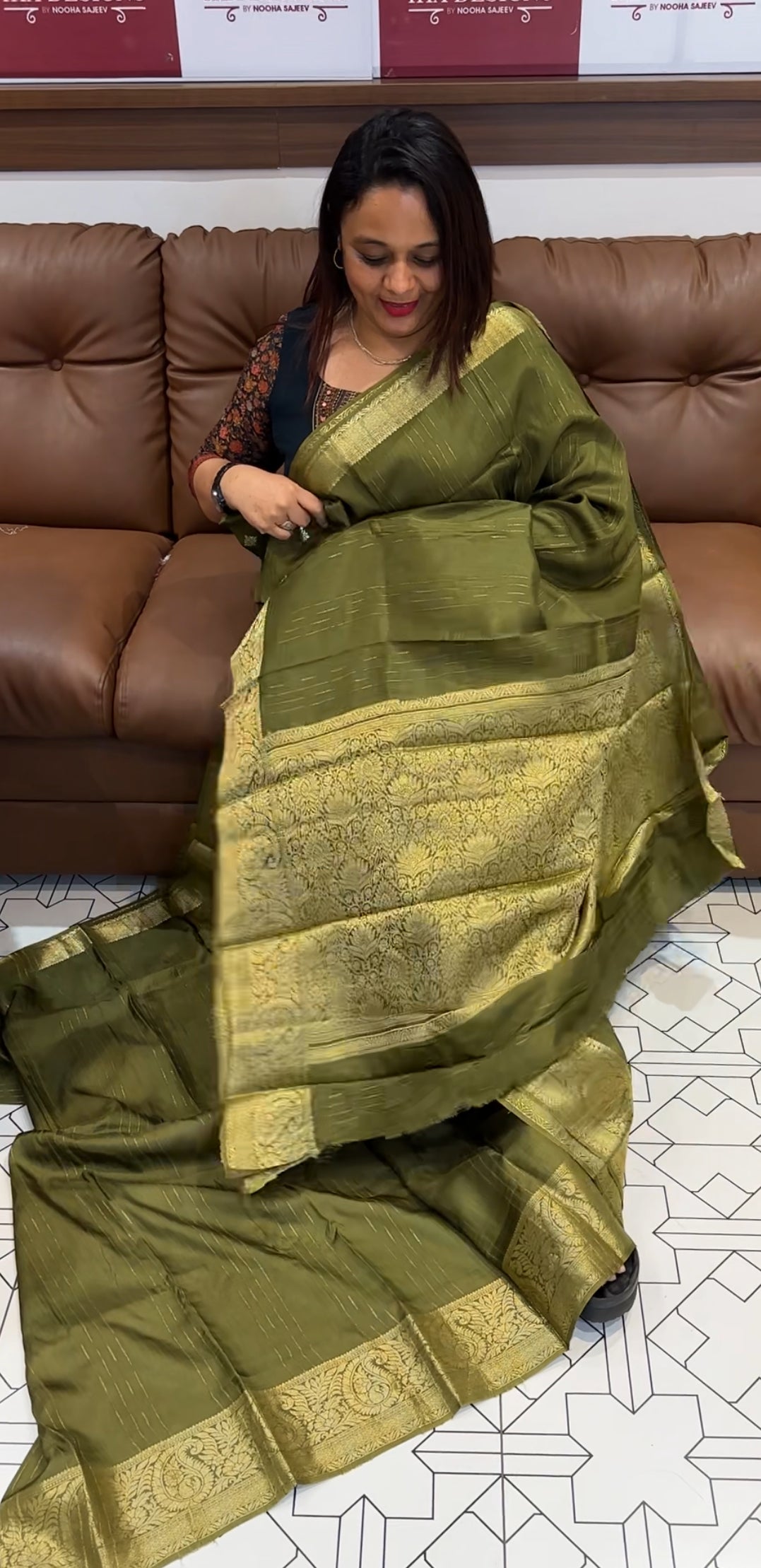 DOLA SILK SAREES - IHA 9834