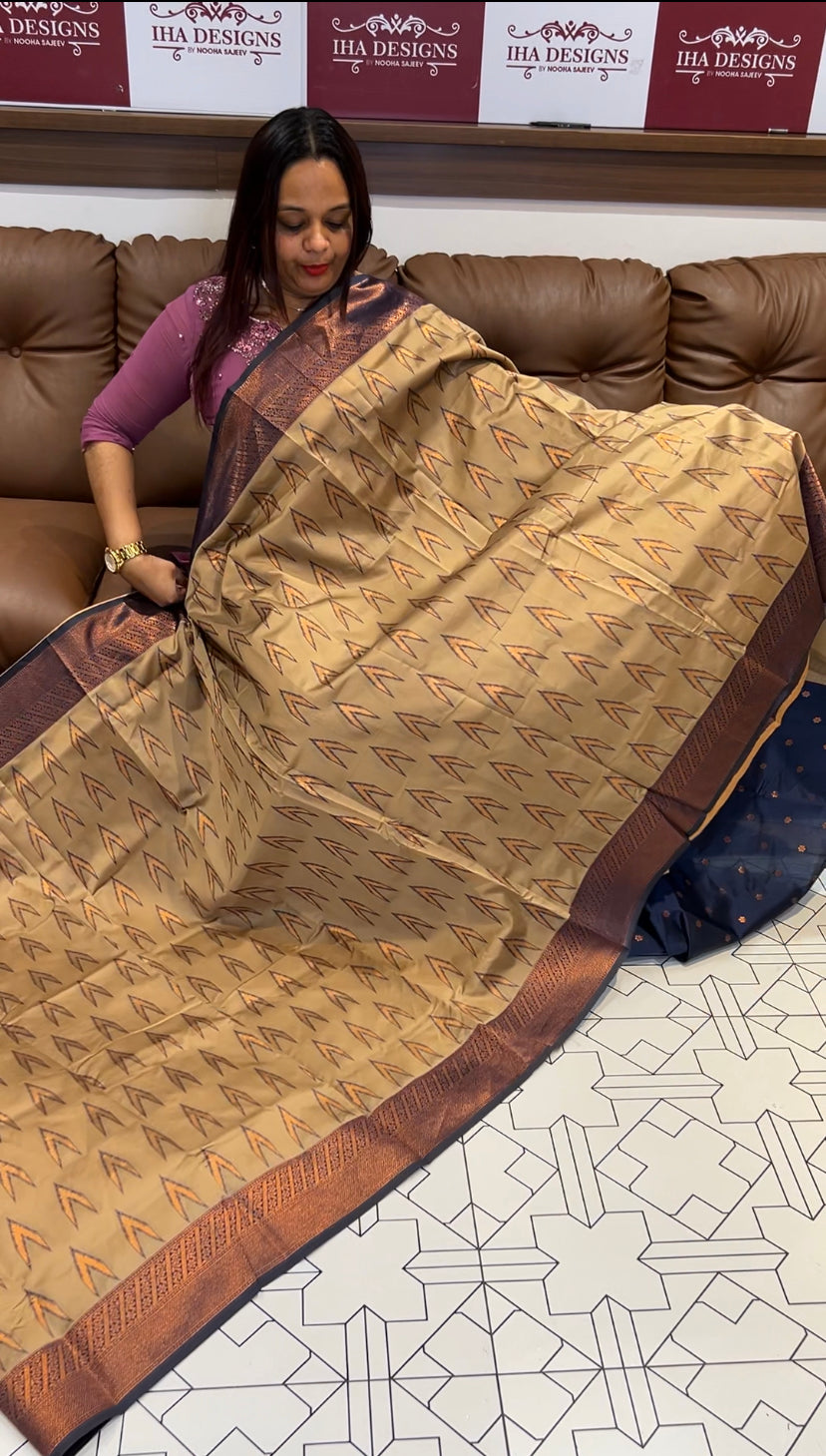 BUDGET BUY SEMI SILK SAREE - IHA 9553