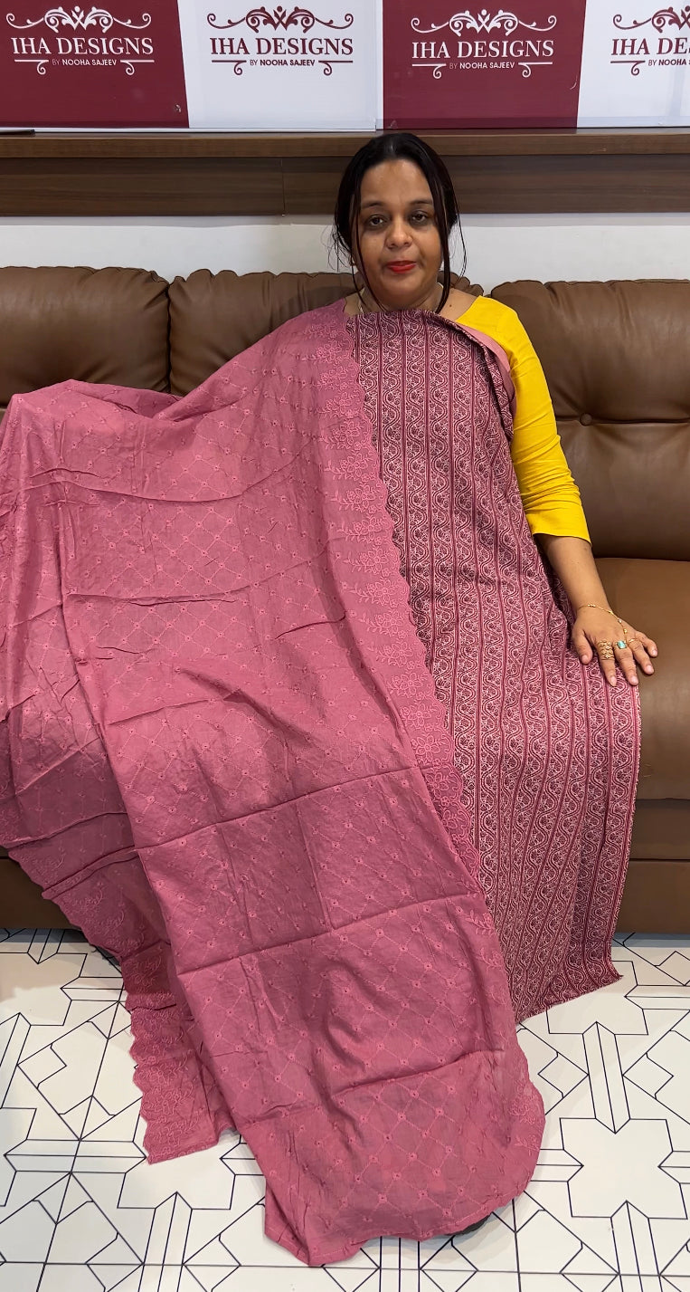 DIGITAL PRINTED UNSTITCHED SALWAR SUIT - IHA 8591