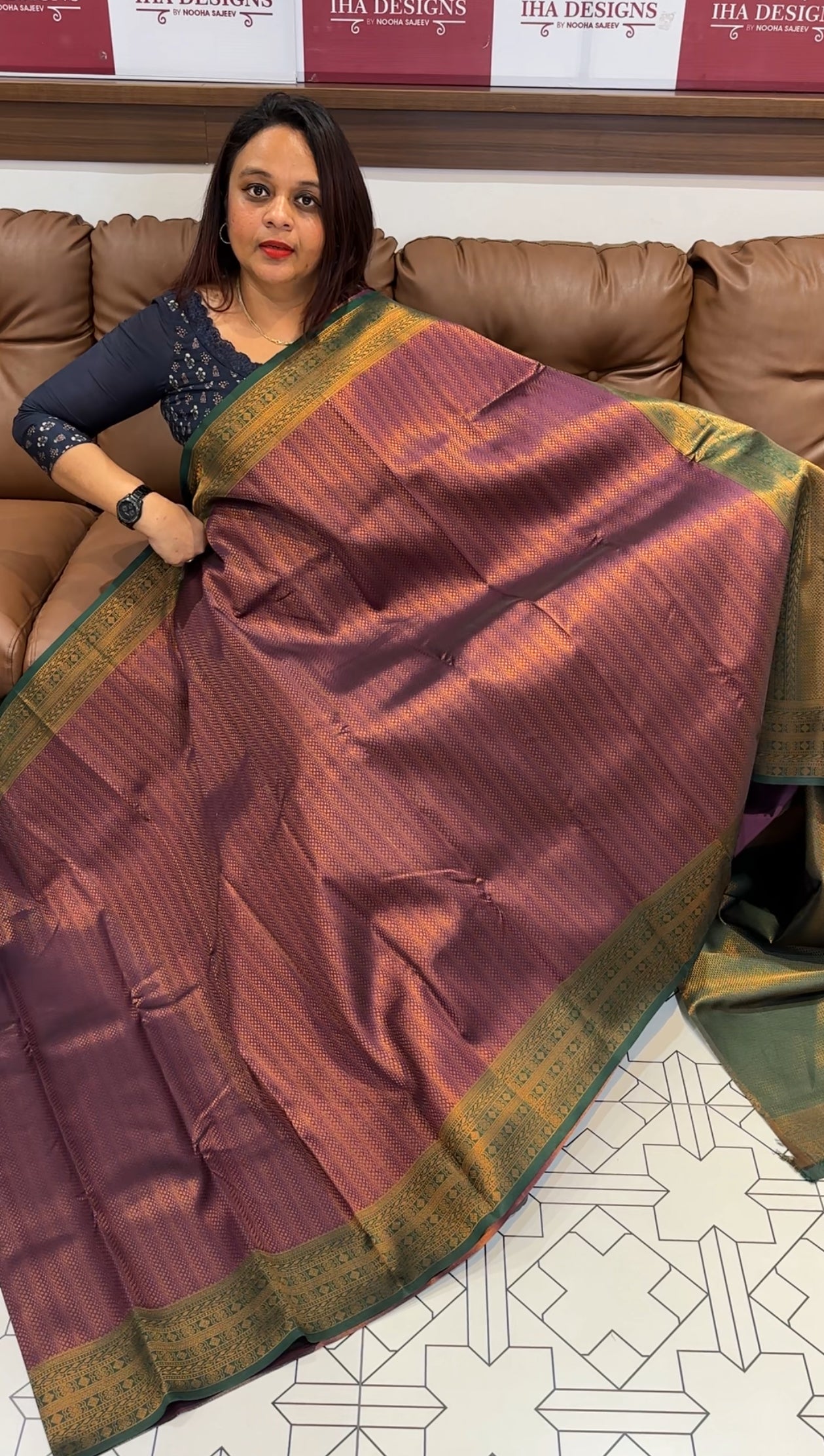 BUDGET BUY SEMI SILK SAREES - IHA 9806
