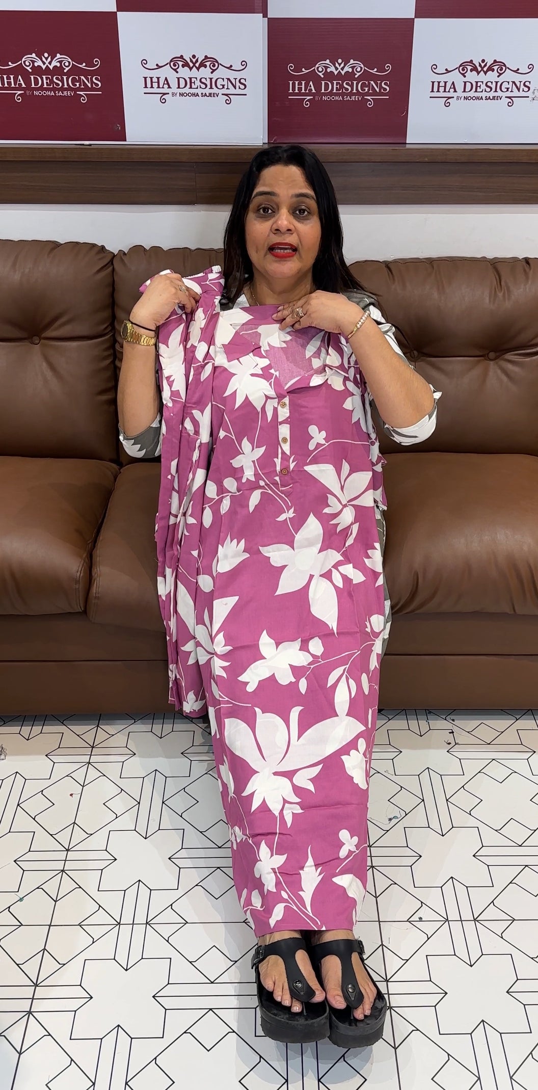 IHA'S IN-HOUSE PRINTED CO-ORDS SETS - IHA 20287