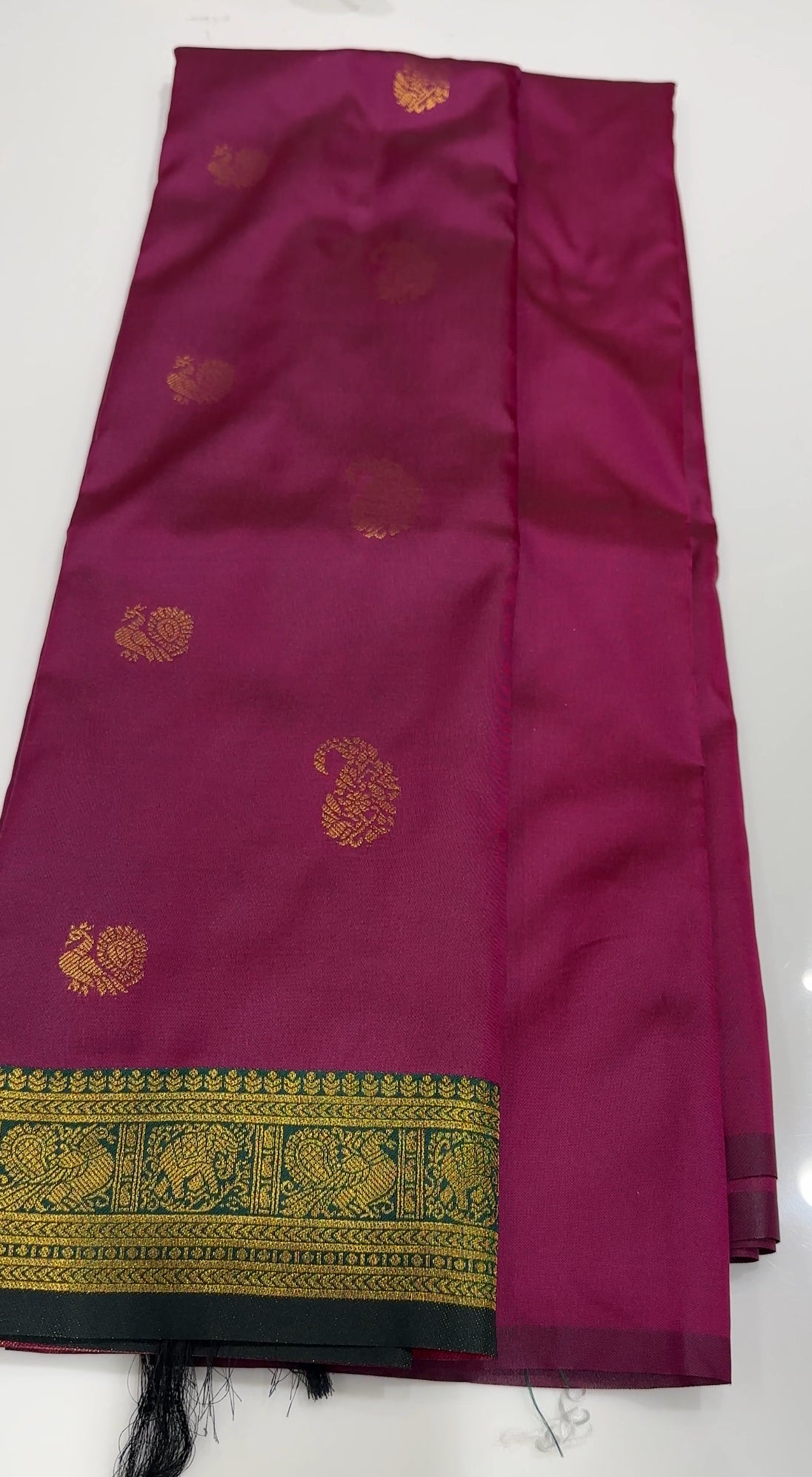 SEMI SILK UNSTITCHED SALWAR SUITS - IHA 21902