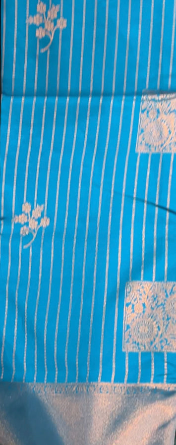 SEMI SILK SAREE - IHA 8624