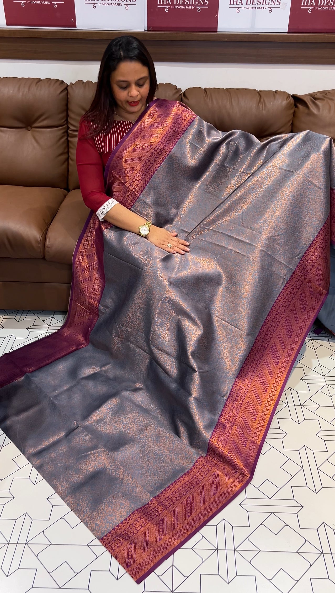 BUDGET BUY SEMI SILK SAREES - IHA 9770