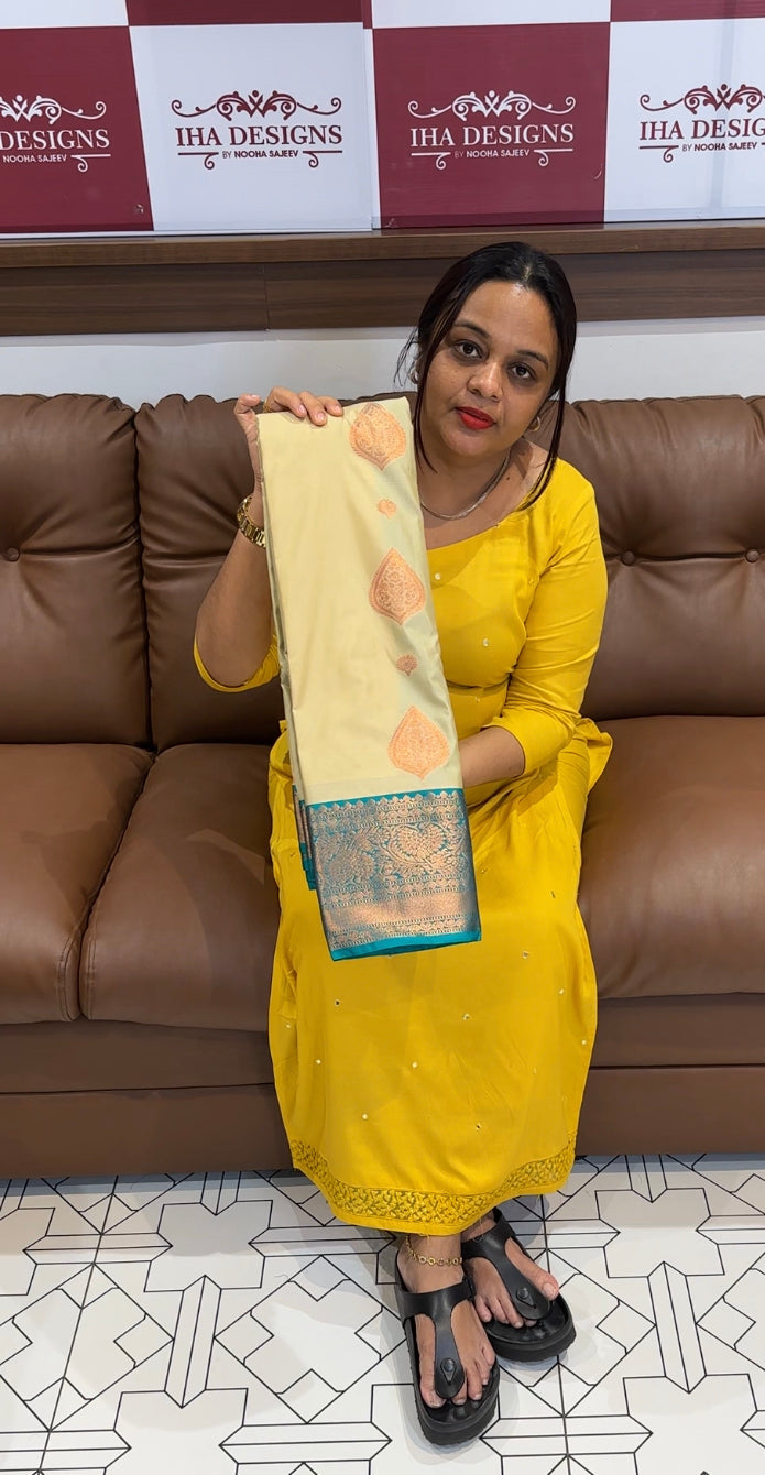 PURE MIX SILK SAREE - IHA 8583