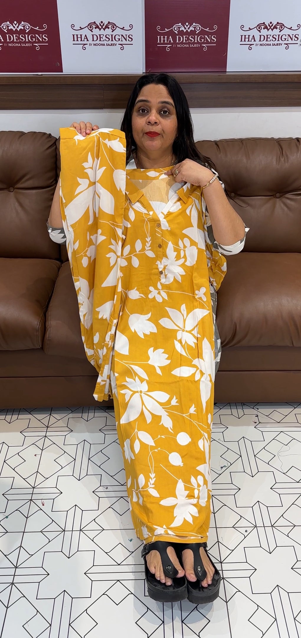 IHA'S IN-HOUSE PRINTED CO-ORDS SETS - IHA 20287