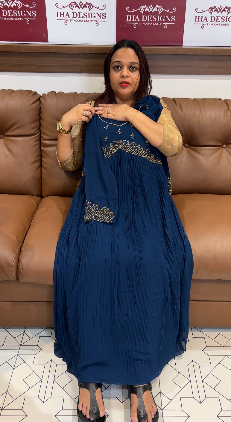 HAND WORKED ALIYA CUT ALINE TOPS - IHA 8367