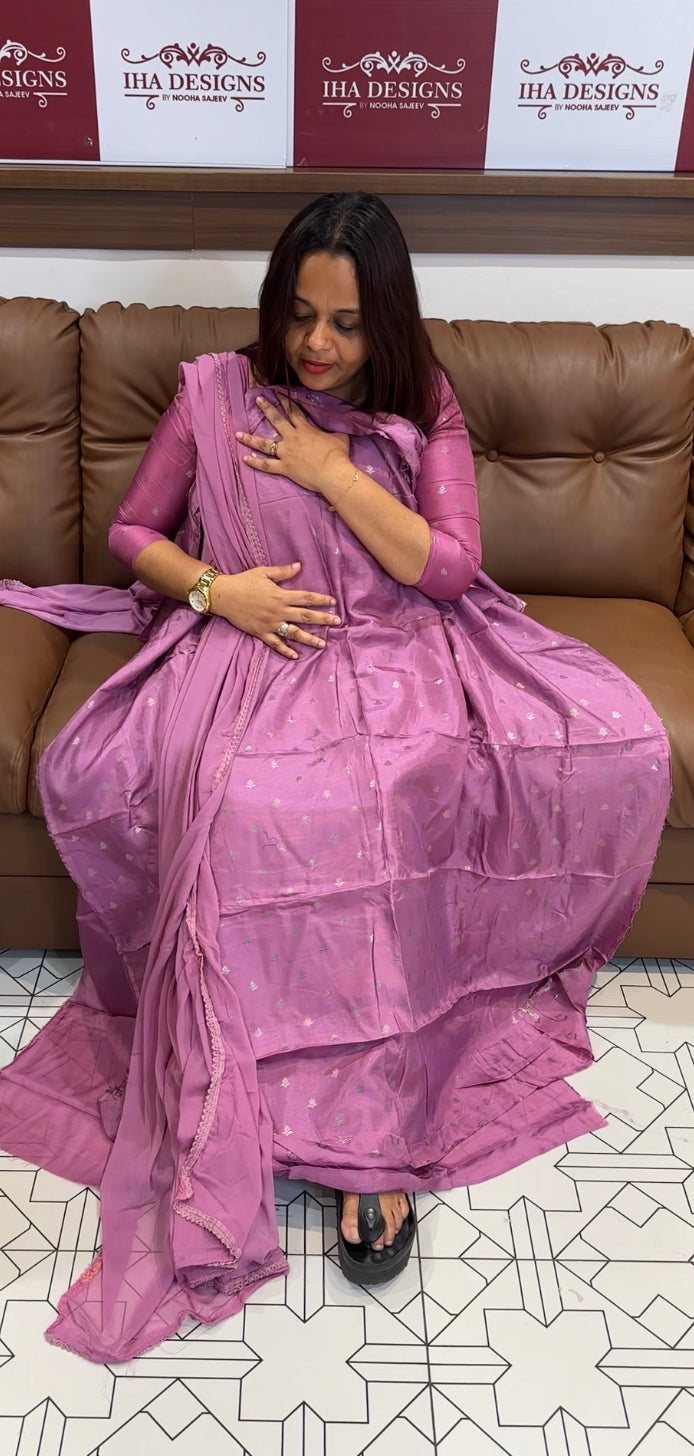 DOLA BANARASI UNSTITCHED SALWAR SUITS - IHA 8235