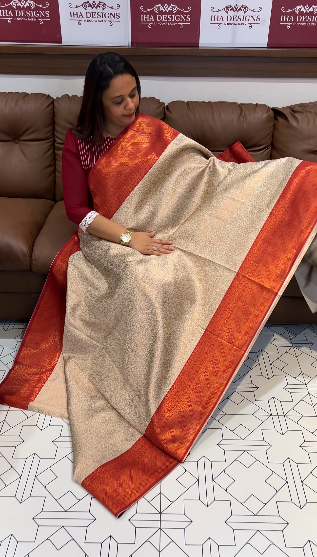 BUDGET BUY SEMI SILK SAREES - IHA 9770