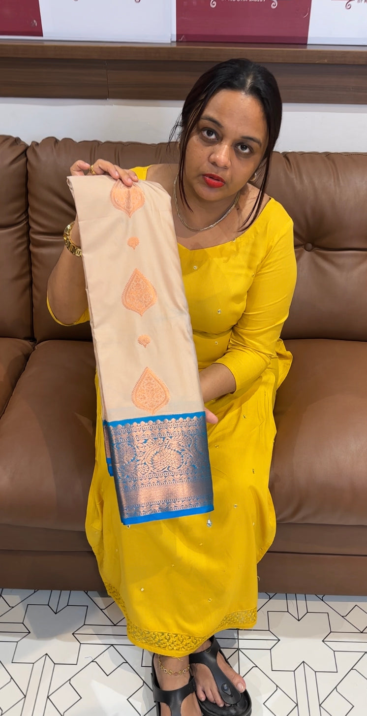 PURE MIX SILK SAREE - IHA 8583