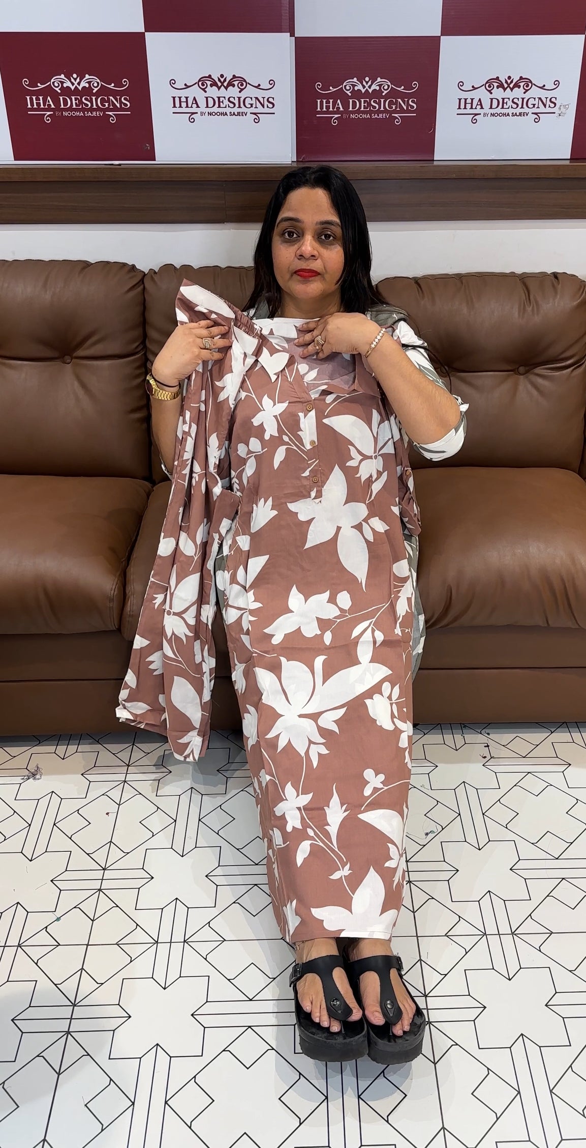 IHA'S IN-HOUSE PRINTED CO-ORDS SETS - IHA 20287
