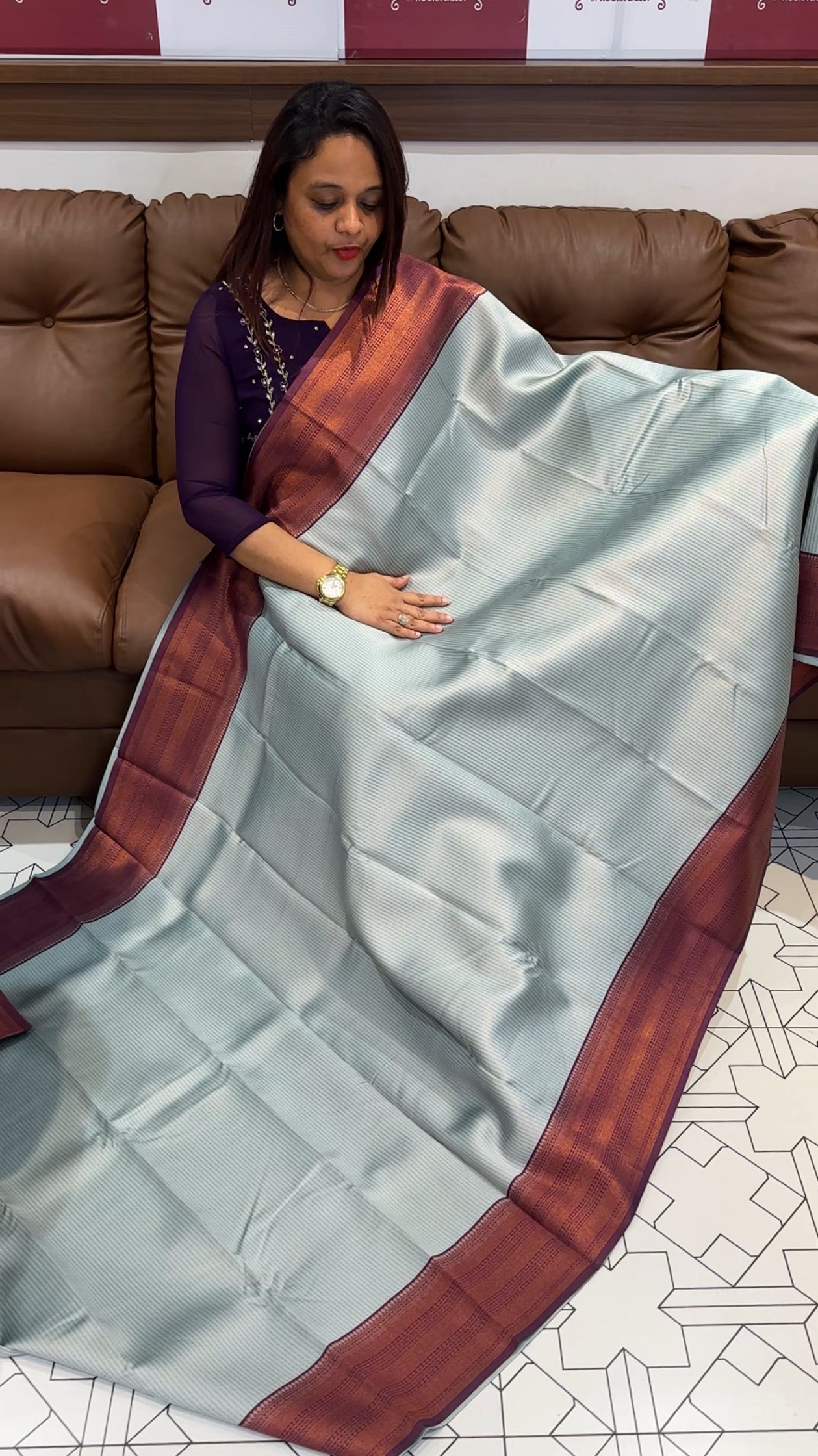 BUDGET BUY SEMI SILK SAREES - IHA 9778