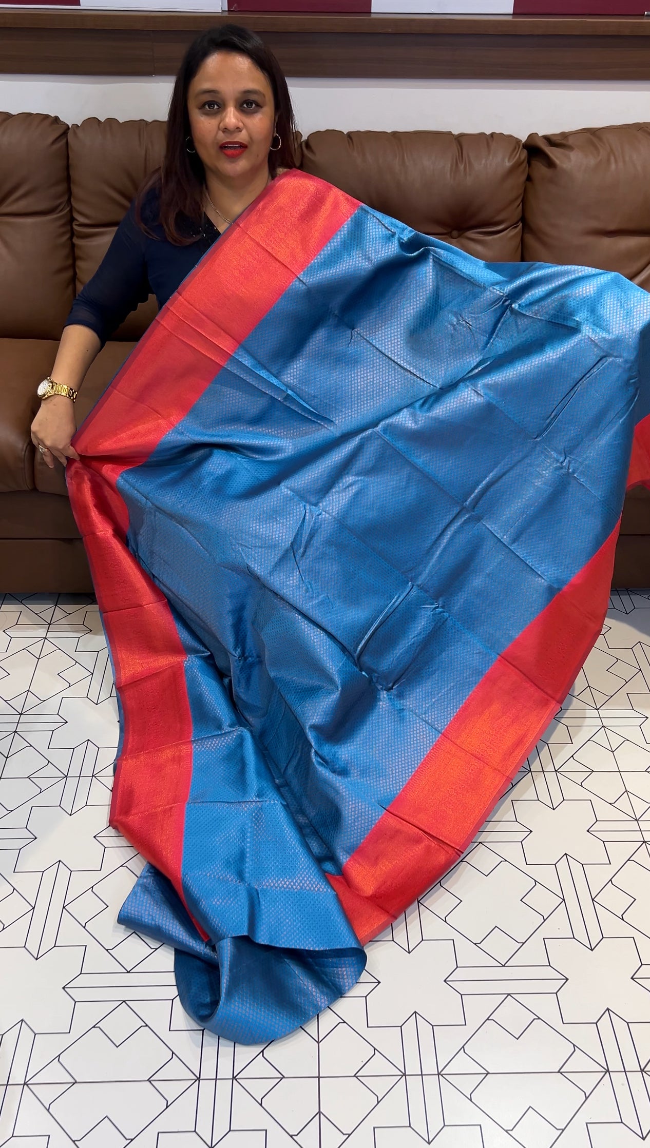 BUDGET BUY SEMI SILK SAREES - IHA 9720