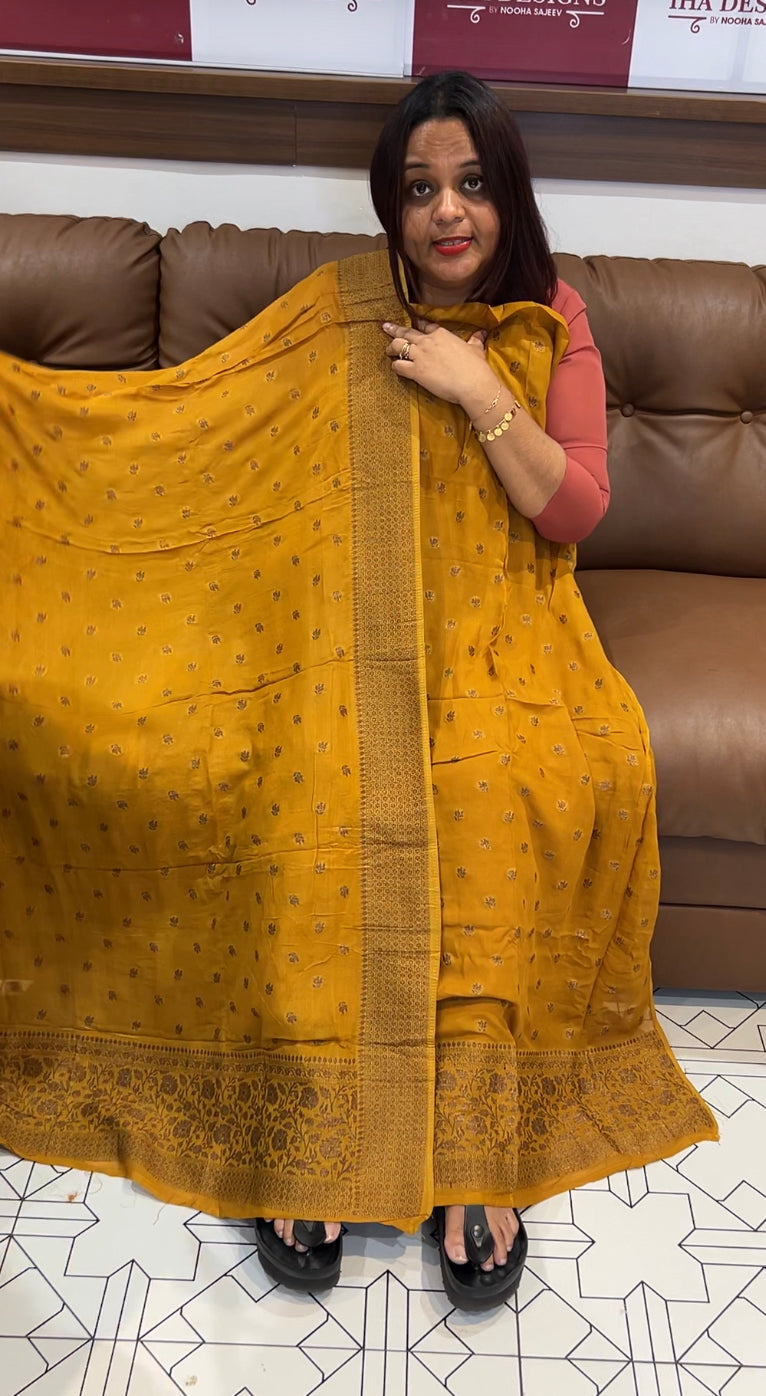 FORWARD BANARASI UNSTITCHED SALWAR SUITS - IHA 8039
