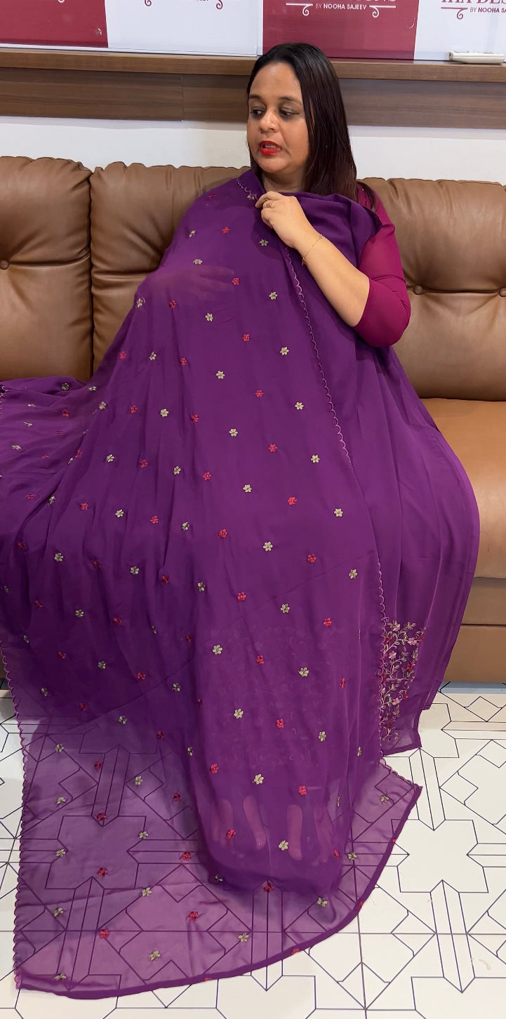 BUDGET BUY GEORGETTE UNSTITCHED SALWAR SUITS - IHA 8362
