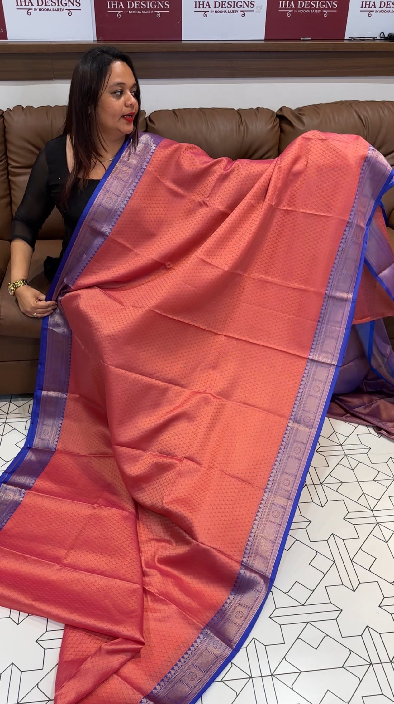 BUDGET BUY SEMI SILK SAREE - IHA 9568