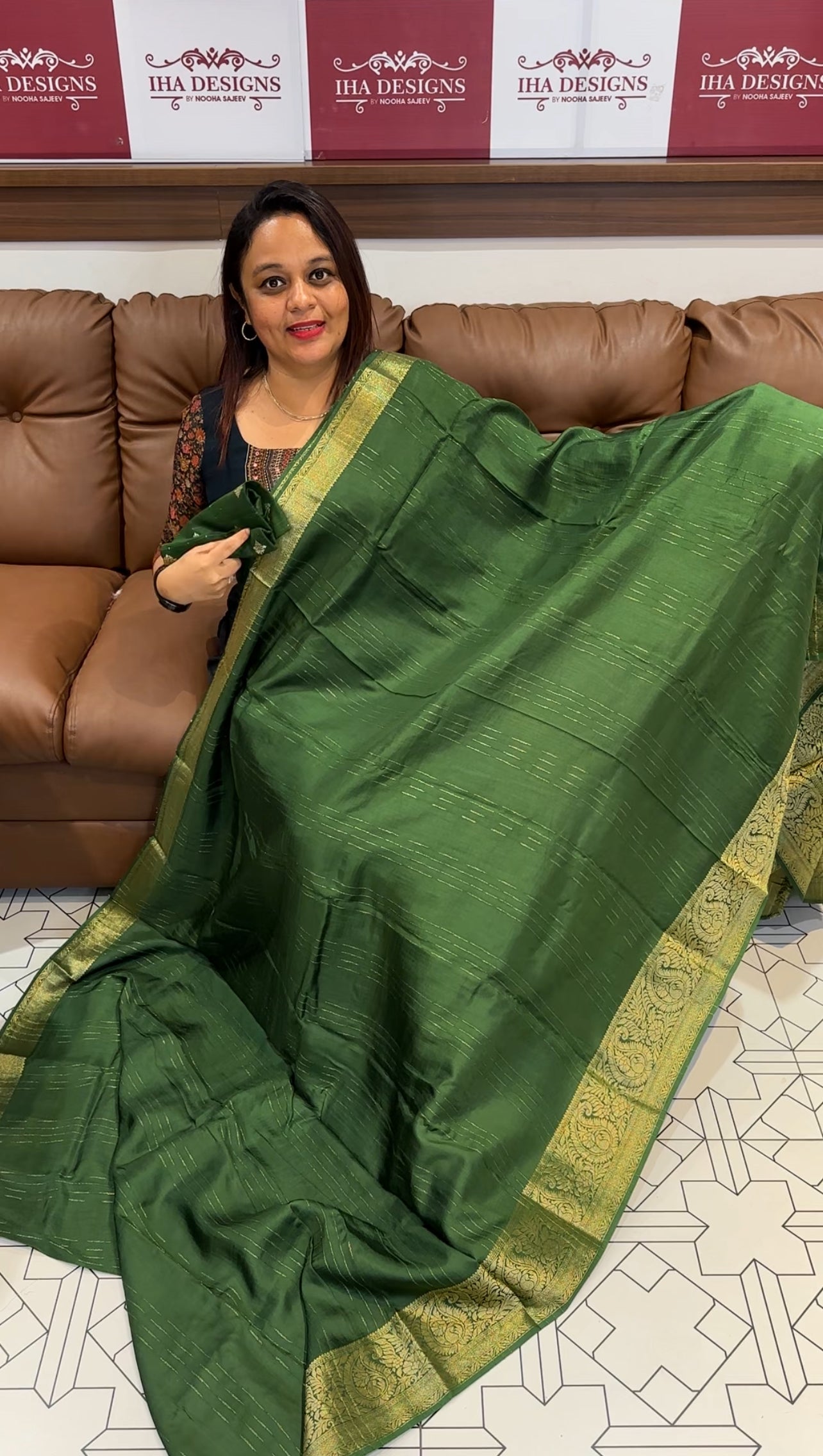 DOLA SILK SAREES - IHA 9834