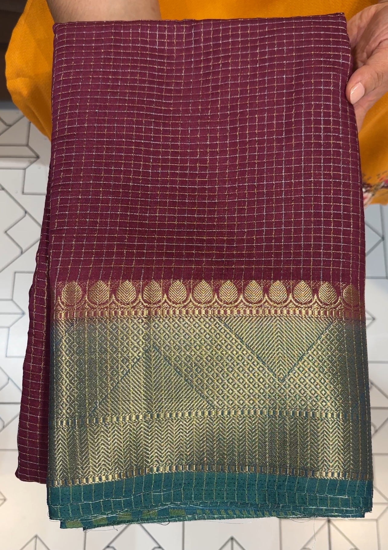 SEMI BANARASI SAREES - IHA 22828