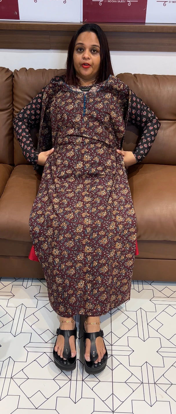 IHA'S IN-HOUSE BLOCK PRINTED TOPS - IHA 8457