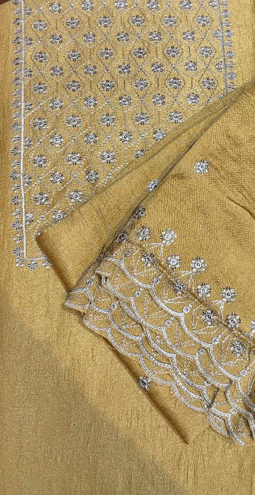 VICHITRA SILK UNSTITCHED SALWAR SUIT - IHA 8565