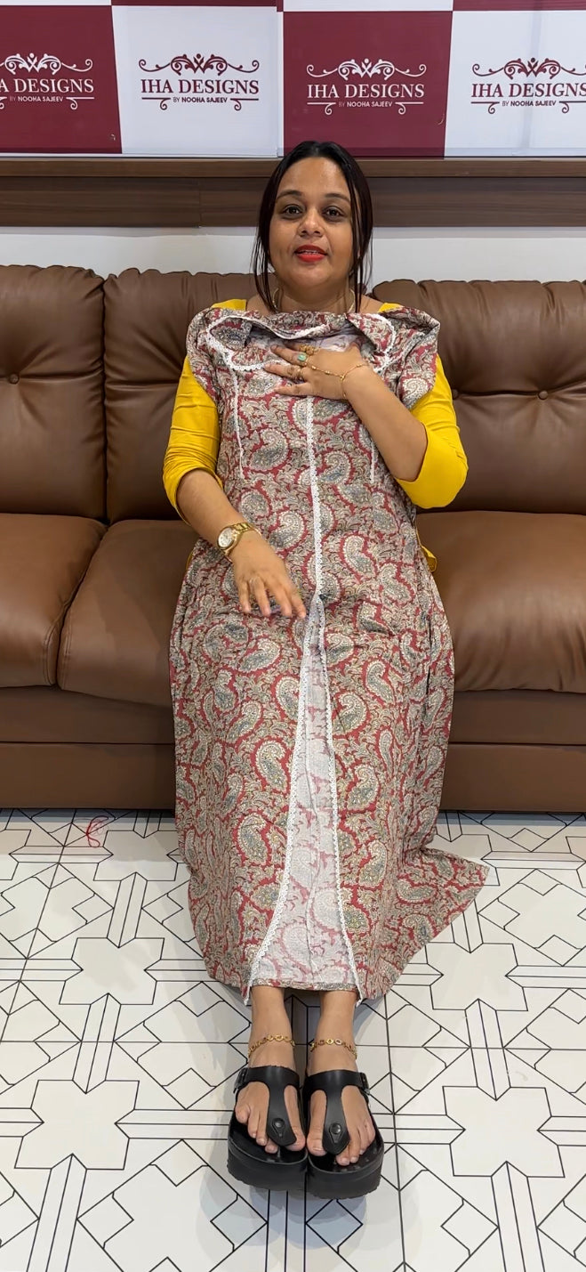 DIGITAL PRINTED KURTIS - IHA 8602