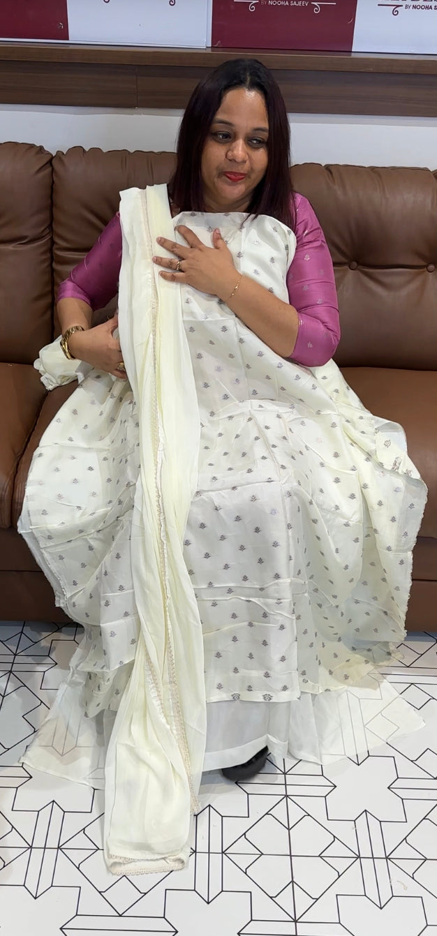 DOLA BANARASI UNSTITCHED SALWAR SUITS - IHA 8235