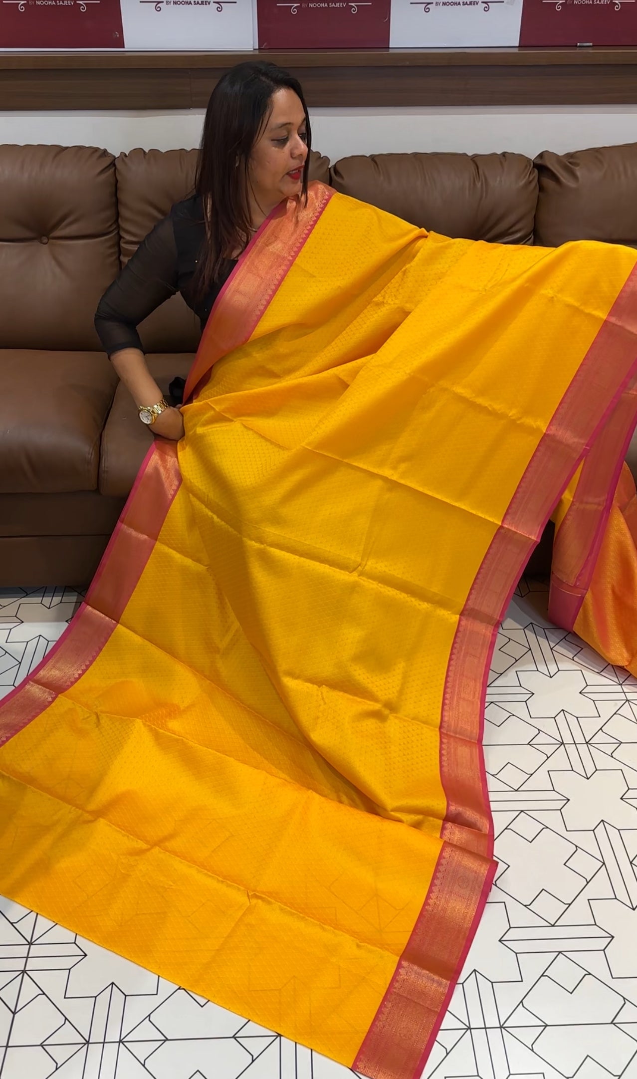 BUDGET BUY SEMI SILK SAREE - IHA 9568