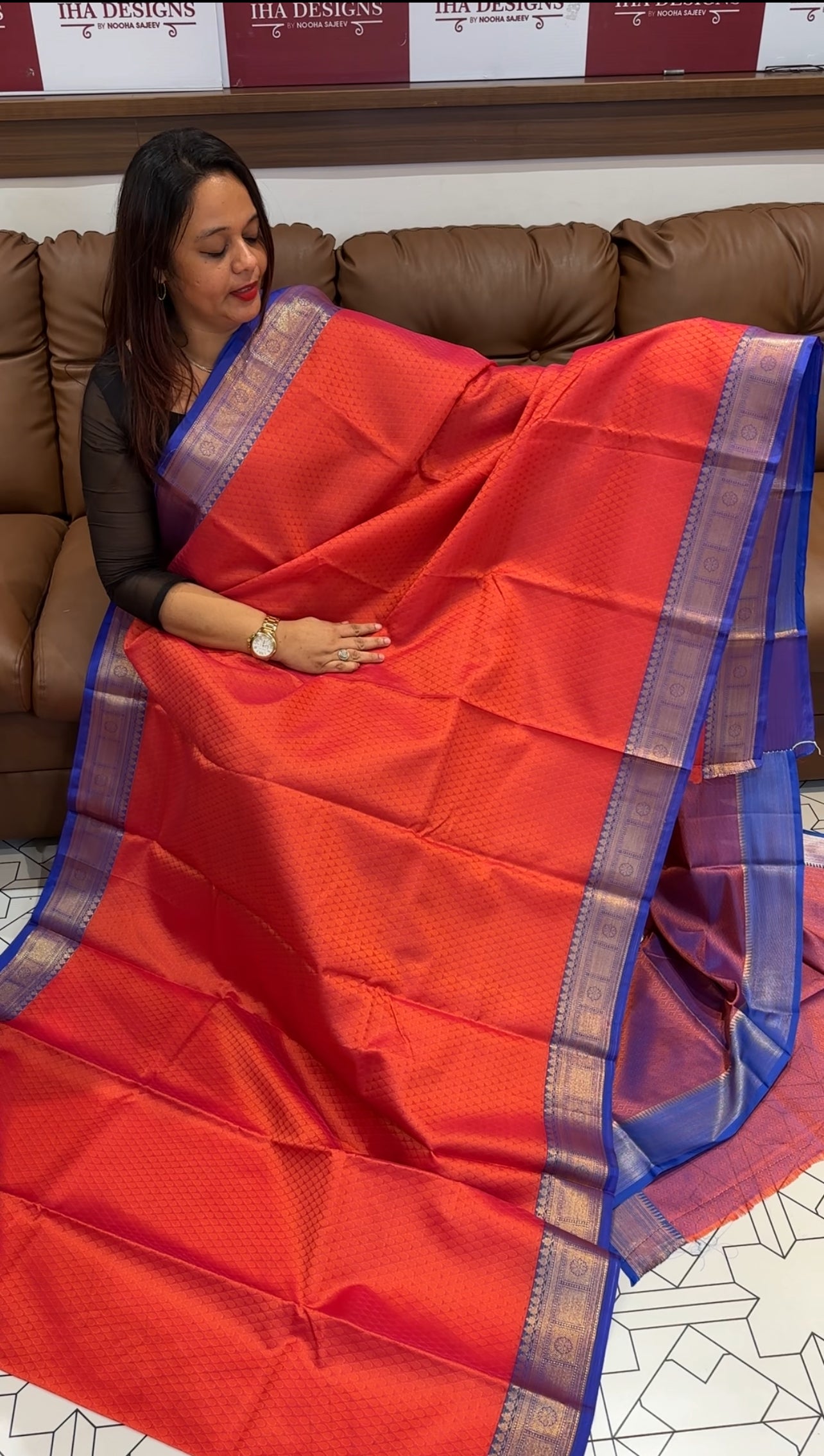 BUDGET BUY SEMI SILK SAREE - IHA 9568