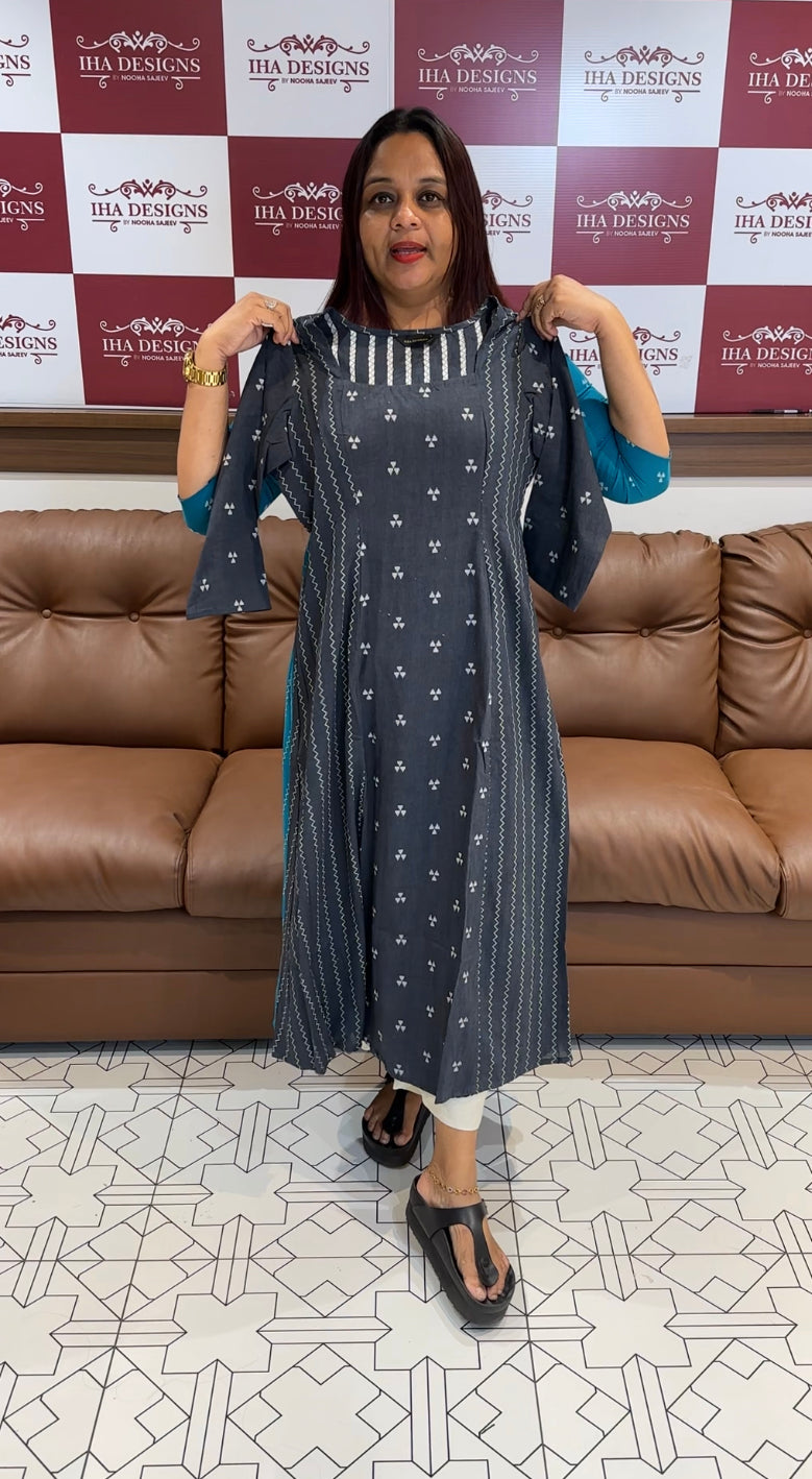 IHA'S IN-HOUSE COTTON ALINE TOPS - IHA 8222