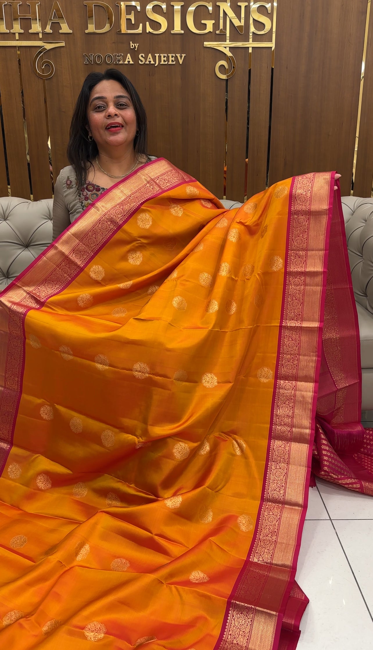 DESIGNER KANCHIPURAM SAREES - IHA 25801