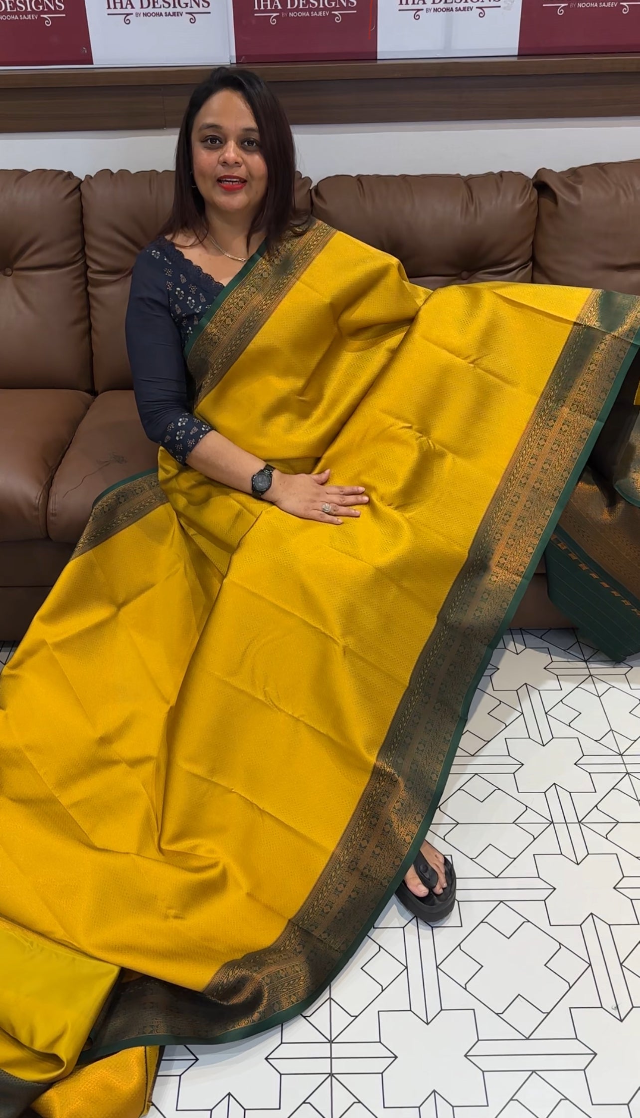 BUDGET BUY SEMI SILK SAREES - IHA 9806