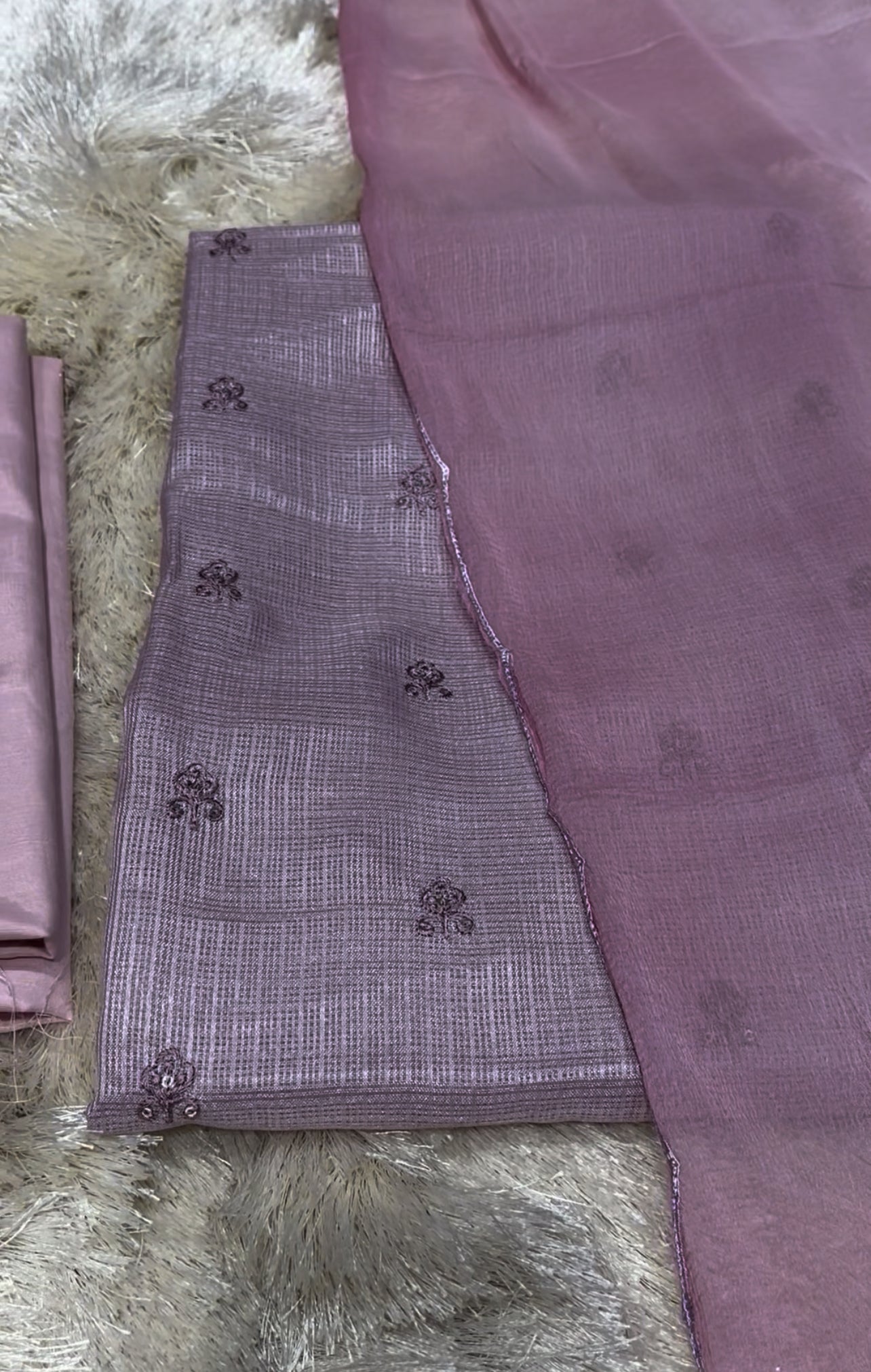 NET KOTA UNSTITCHED SALWAR SUITS - IHA 22127