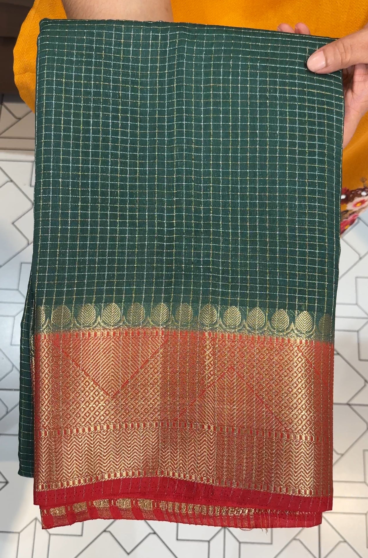 SEMI BANARASI SAREES - IHA 22828