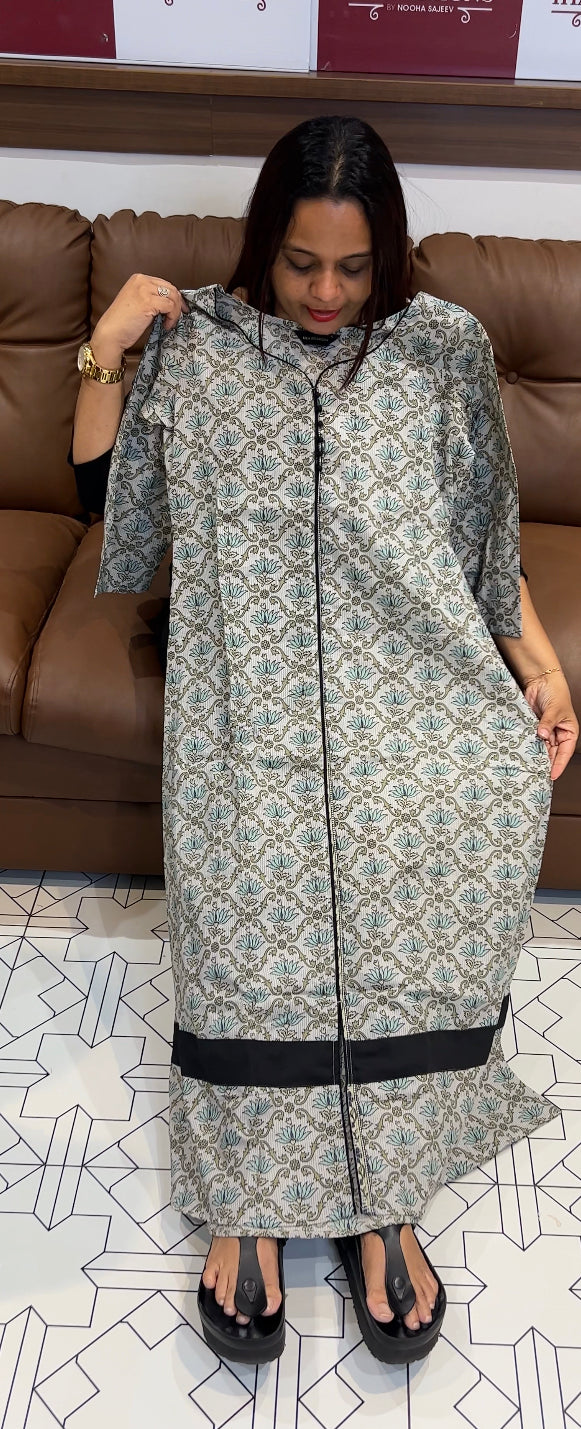 IHA'S IN-HOUSE PRINTED COTTON TOP - IHA 8472