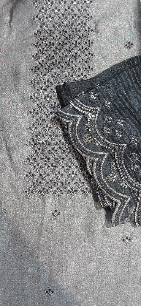 VICHITRA SILK UNSTITCHED SALWAR SUIT - IHA 8577