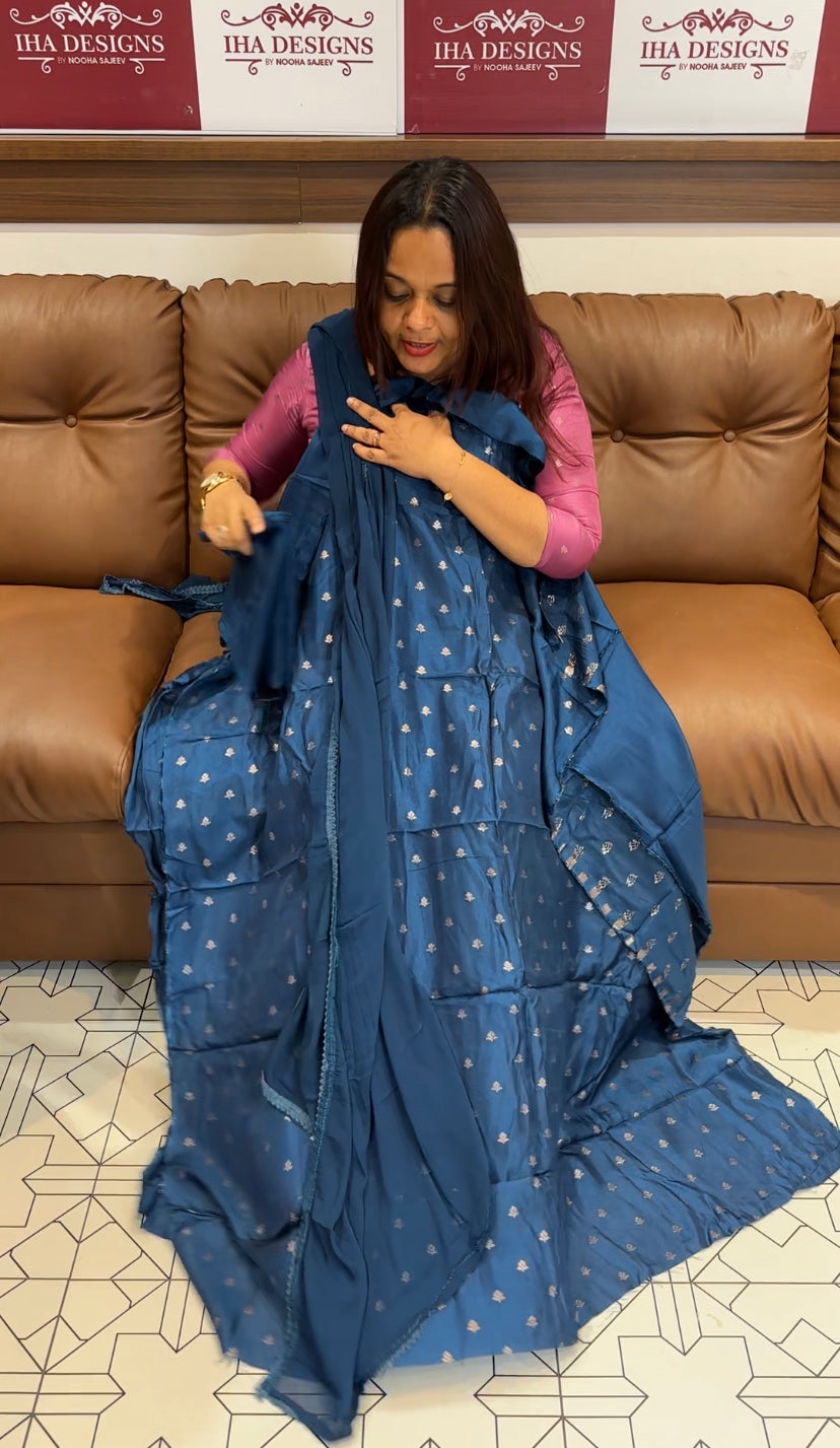 DOLA BANARASI UNSTITCHED SALWAR SUITS - IHA 8235