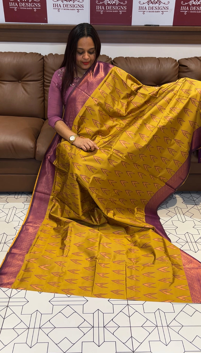 BUDGET BUY SEMI SILK SAREE - IHA 8140