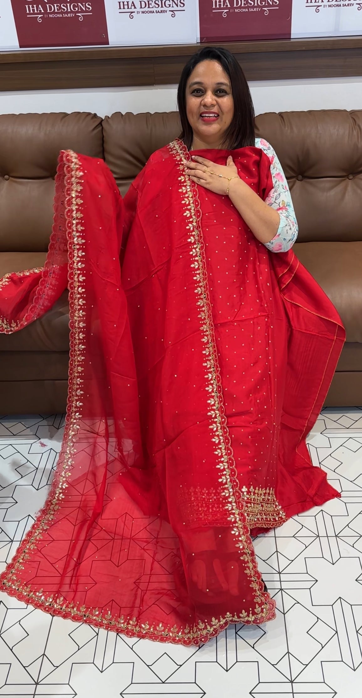 UPPADA SILK UNSTITCHED SALWAR SUITS - IHA 9842