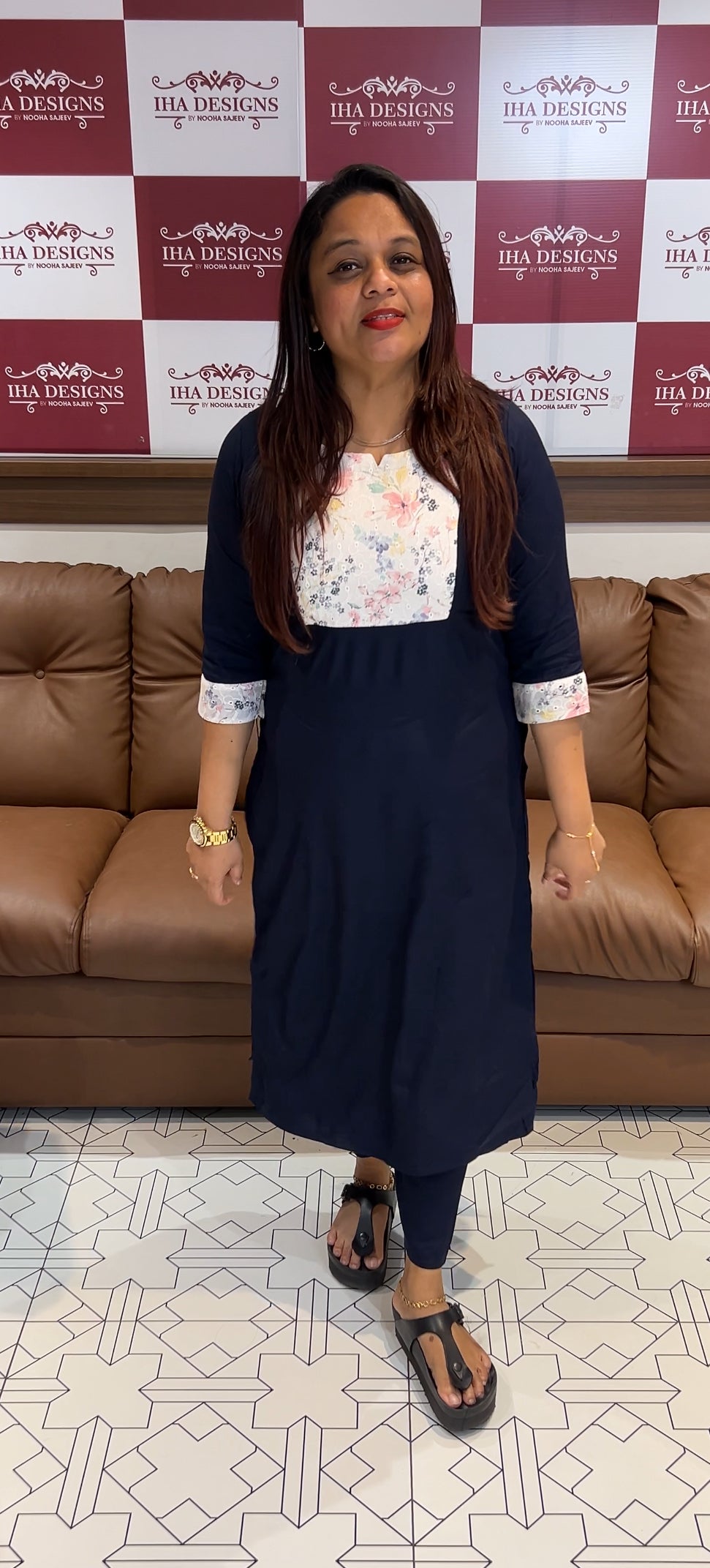 BUDGET BUY COTTON RAYON TOP AND VBOTTOM - IHA 9760