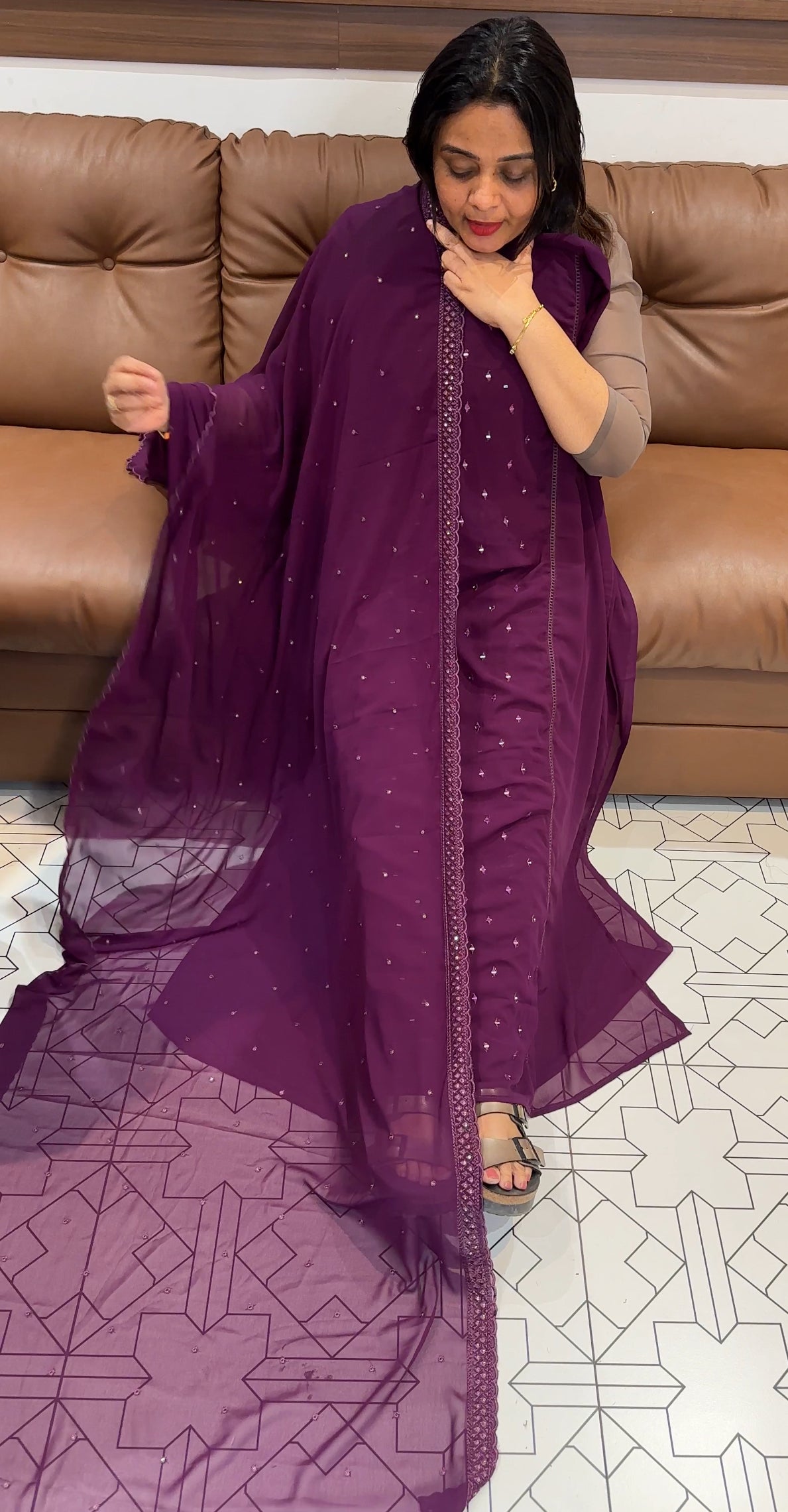 BUDGET BUY UNSTITCHED SALWAR SUITS - IHA 22820