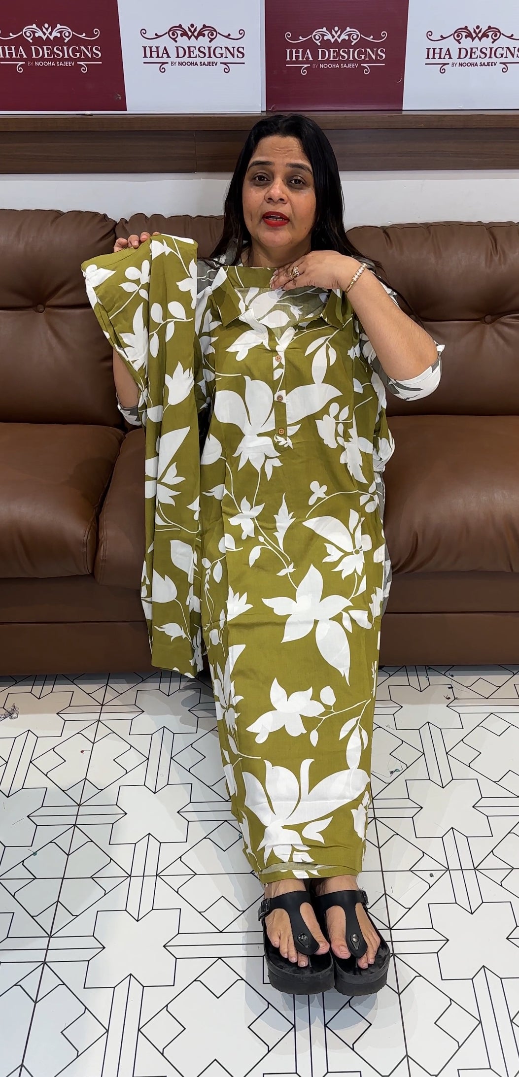 IHA'S IN-HOUSE PRINTED CO-ORDS SETS - IHA 20287