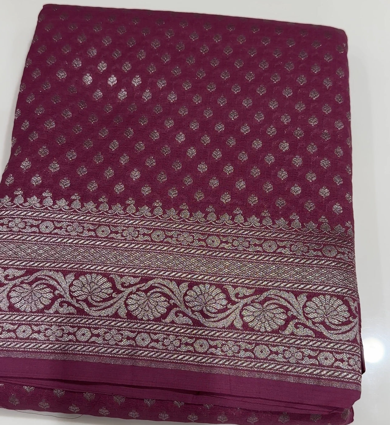 VISCOSE BANARASI SAREES - IHA 22218