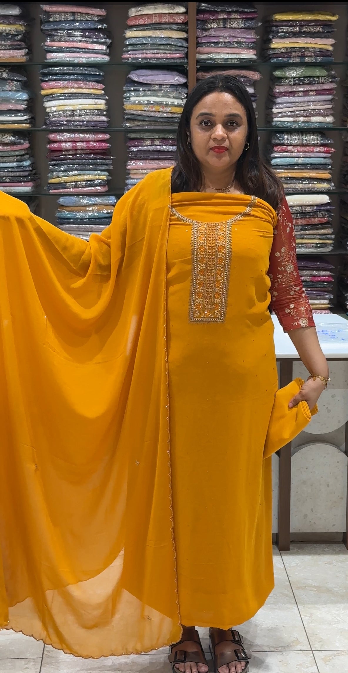 Open salwar best sale